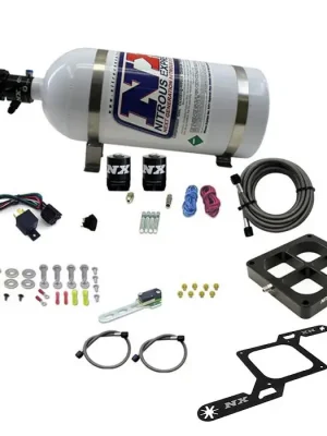 Vysoce Kvalitní 4500 Billet Crossbar Plate System Single Stage 50-300Hp with 10Lb Bottle Nitrous Express NX 63070-10