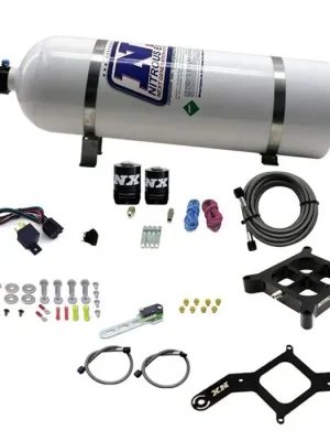 4150 Billet Crossbar Plate System Single Stage 250-750Hp with 15Lb Bottle Nitrous Express NX 63840-15 Ihned K Objednání