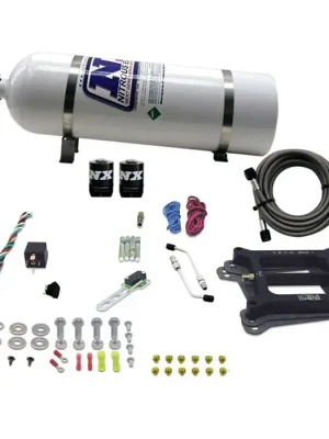 Dokud Zásoby Vydrží 4150 Conventional Plate System Gasoline Stage 6 50-300Hp with 15Lb Bottle Nitrous Express NX 30040-15