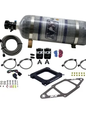 4500 Assassin Plate Gasoline Stage 6 50-300Hp with 12Lb Carbon Bottle Nitrous Express NX 67070-12 Nejlepší Volba