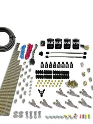 Omezená Nabídka 8 Cylinder SSV Direct Port 4 Solenoids without Bottle 200-500Hp Jetting Nitrous Express NX 80016-00