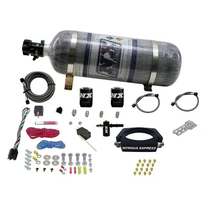 Nitrous Plate System with 12Lb Carbon Bottle for Chevrolet Corvette C8 LT2 Nitrous Express NX 20962-12 Tovární Cena