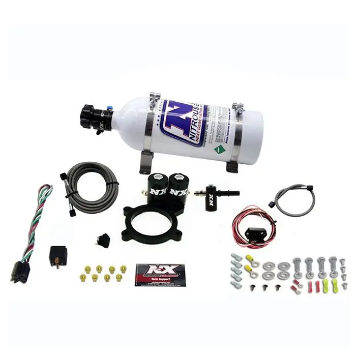 Bezpečná Platba Nitrous Plate System with 5Lb Bottle for GM 5.3L Truck 2014+ Nitrous Express NX 20936-05