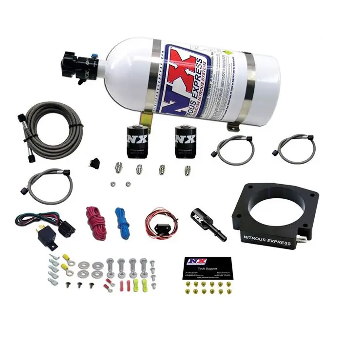 Nitrous Plate System with 10Lb Bottle for Ford Mustang GT350 Nitrous Express NX 20953-10 Cenová Bomba