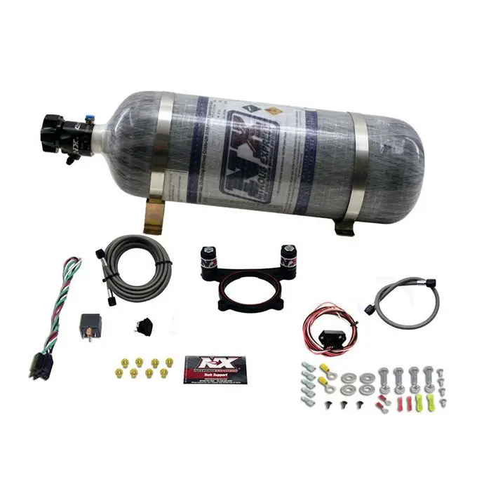 Plate System with 12Lb Composite Bottle for Ford Coyote 5.0L / Godzilla 7.3 Nitrous Express NX 20948-12 Sezónní Sleva