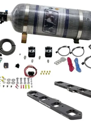 Horká Nabídka Direct Port Plate System with 12Lb Carbon Bottle for 5.7L / 6.1L / 6.4L Hemi Nitrous Express NX 20958-12