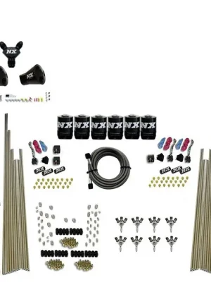 8-Cyl Triple-D Dry Direct Port 3 Stage Dry 6 Solenoids without Bottle Nitrous Express NX 80020-00 Finální Výprodej