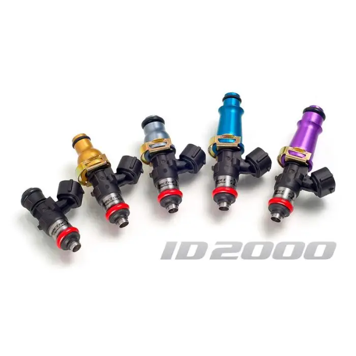 Autentický Sada 4 vstřikovačů Injector Dynamics 2000cc/min, Subaru Impreza WRX 02-11 / STI 07-11 / Legacy GT / Forester XT 07-13 48mm / 11mm