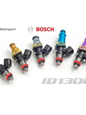 Rychlé Dodání Sada 5 vstřikovačů Injector Dynamics 1300cc/min, Ford Focus RS MKII - MKIV 60mm / 14mm (fialové)