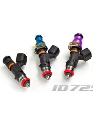 Sada 6 vstřikovačů Injector Dynamics 725cc/min, Nissan GTR R32 R33 R34 RB26 / Toyota FJ Cruiser / 4Runner / Tundra 1GR V6 60mm / 14mm (fialové) Hit Sezóny