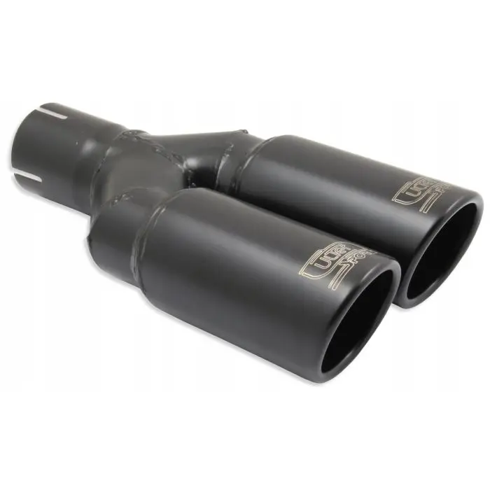 Super Cena Univerzální koncovka tlumiče výfuku kulatá 70mm délka 200mm montážní průměr 60mm