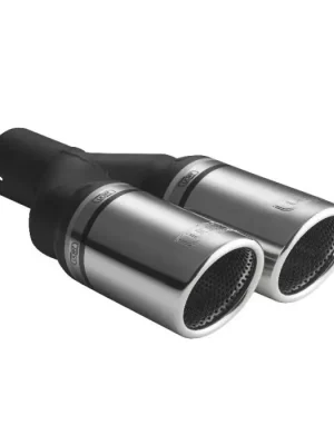 Nejprodávanější Univerzální koncovka tlumiče výfuku kulatá 90mm délka 220mm montážní průměr 60mm