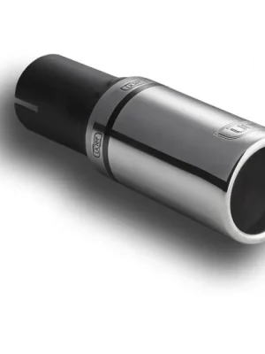 Univerzální koncovka tlumiče výfuku kulatá 60mm délka 90mm montážní průměr 50mm Nejlepší Volba