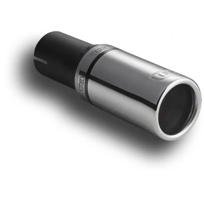 Univerzální koncovka tlumiče výfuku kulatá 60mm délka 90mm montážní průměr 50mm Nejlepší Volba