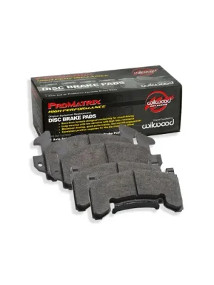 Autentický Brzdové desky Wilwood 150-D0635K PM ProMatrix D635 Street Performance Racing Pads .51