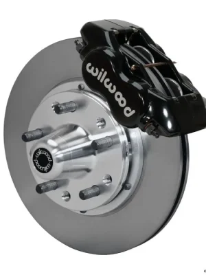 Wilwood 140-11018 Forged Dynalite Pro Series Přední Brzdová Sada Černá 11.00 Ford Mustang 1984-1993 Rychlé Dodání