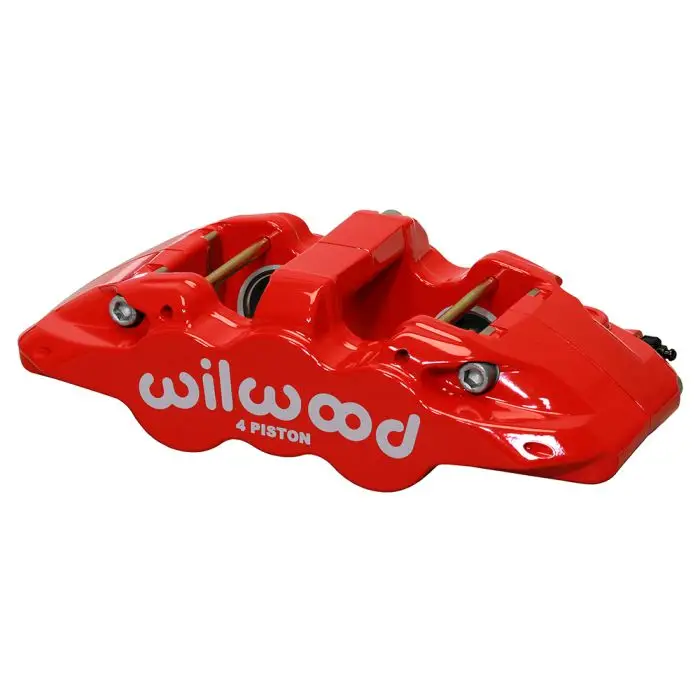 Brzdový třmen Wilwood 120-13338 Aero4 universal červený 4 písty Dokud Zásoby Vydrží