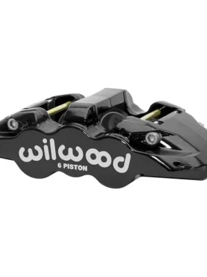 Autentický Brzdový třmen Wilwood 120-14445 Aero6-DS levý černý 6 pístů