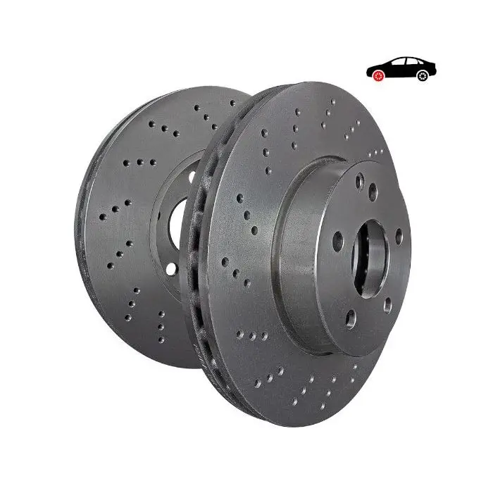 D2124D Premium Discs Rotors EBC Brakes for Mercedes-Benz GLClass X166 GL350 GLClass X166 GL400 GLClass X166 GL500 GLEClass W166 GLE 43 AMG 4Matic GLEClass W166 GLE 63 AMG GLEClass W166 GLE500 4Matic GLEClass W166 GLE500 GLEClass Coupe C292 GLE 43 AMG 4Mat Značkový