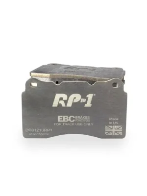 Akce DP81210RP1 Racing Brake Pads RP-1 Racing EBC Brakes for Alfa Romeo 147 156 159 166 Brera Giulietta Spider Chevrolet Camaro Ford Mustang Mitsubishi Lancer Evo 5 6 7 8 9 X Opel Astra Insignia Subaru Impreza WRX Toyota GT86 Tesla Model S X Saab 9-5 Volvo S60