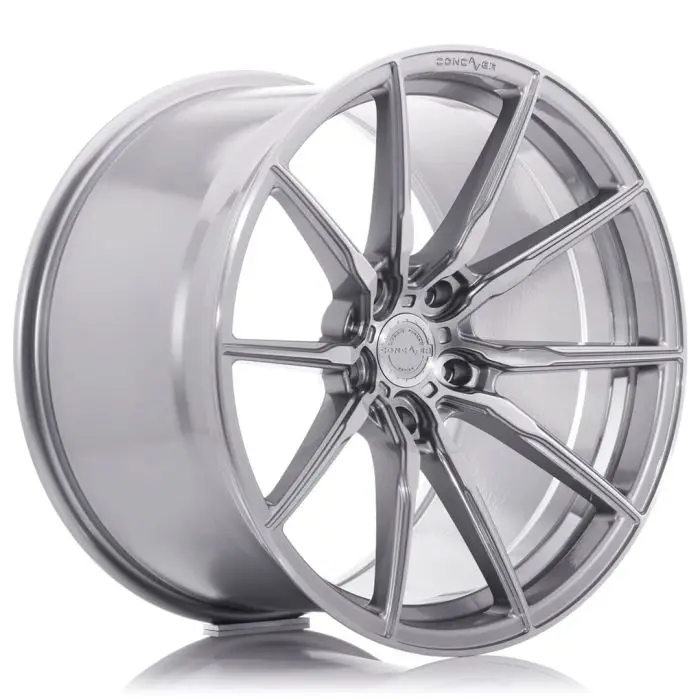 Kované kolo Concaver CVR4 19x8,5" (5 otvorů custom PCD) ET35-45, Brushed Titanium Ihned K Objednání