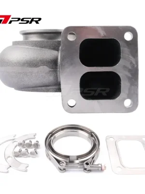 Sleva Pulsar PSR Turbine Housing Drop In Precision PTE Ball Bearing Turbo 6870 1.0A/R T4 Divided Inlet V-Band Outlet