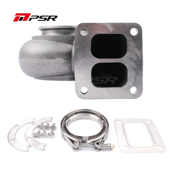 Sleva Pulsar PSR Turbine Housing Drop In Precision PTE Ball Bearing Turbo 6870 1.0A/R T4 Divided Inlet V-Band Outlet