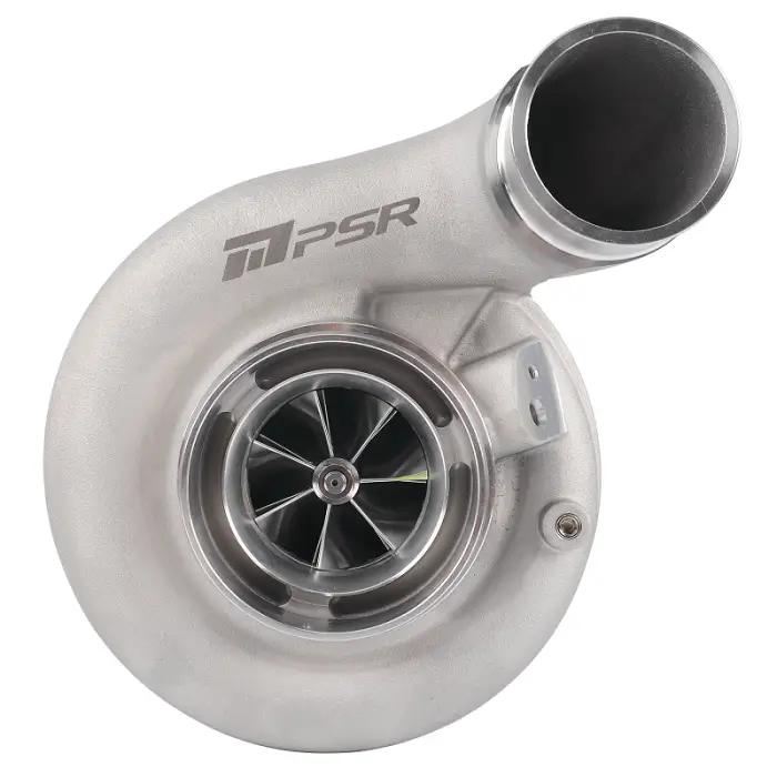 Originální Turbodmychadlo Pulsar PSR 363 780HP 90° .88 T4 Vstup4.21" Marmon V-Band Výstup76*68 Výfukové oběžné kolo Kluzná ložiska