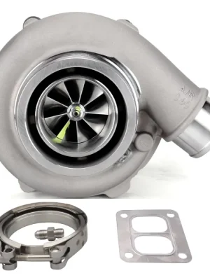Výhodná Nabídka Turbodmychadlo Pulsar PSR 3076 Gen2 750HP .85 T4 Twin Scroll Vstup 3" V-Band Výstup kuličková ložiska