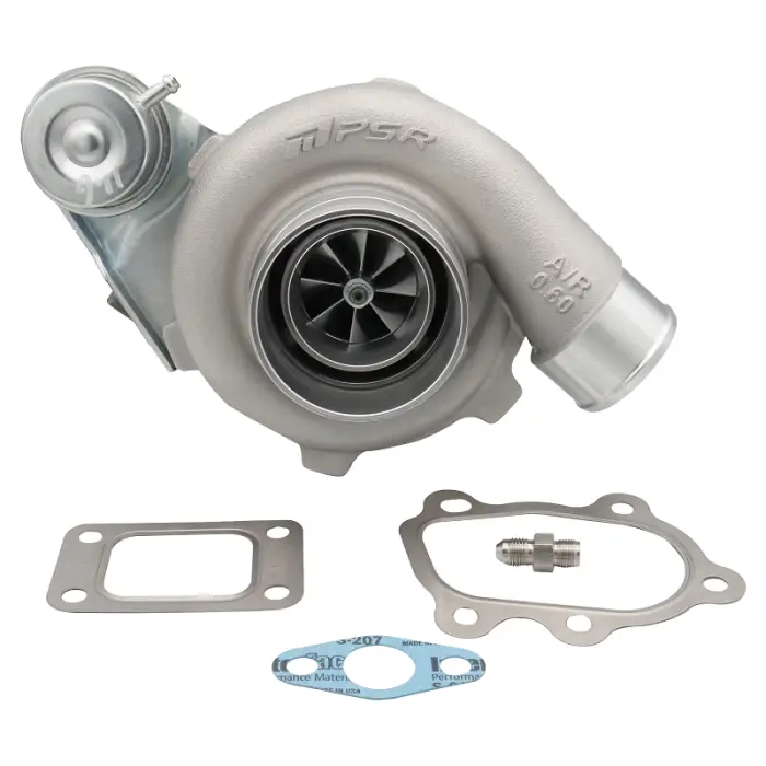 Turbodmychadlo Pulsar PSR 2867 Gen2 550HP .86 T25 5-Bolt Výstup IWG Stamping Aktuator 7.4PSI kuličková ložiska Víkendová Akce