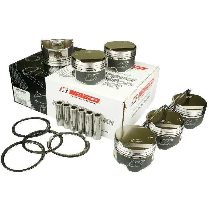 Písty motoru Wiseco, BMW M52B28 2.8L E36/E38/E39 (85.00mm), Velikost +1.0, Kompresní poměr 8.0:1 Bezpečná Platba