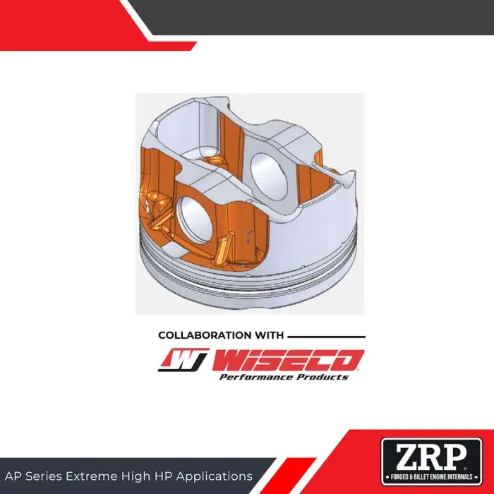 Nízká Cena Kované písty ZRP 1400HD by Wiseco VW 1.8L Turbo 20v Bore - 81.5mm 8.8:1 92.80 Stroker 21mm Pin