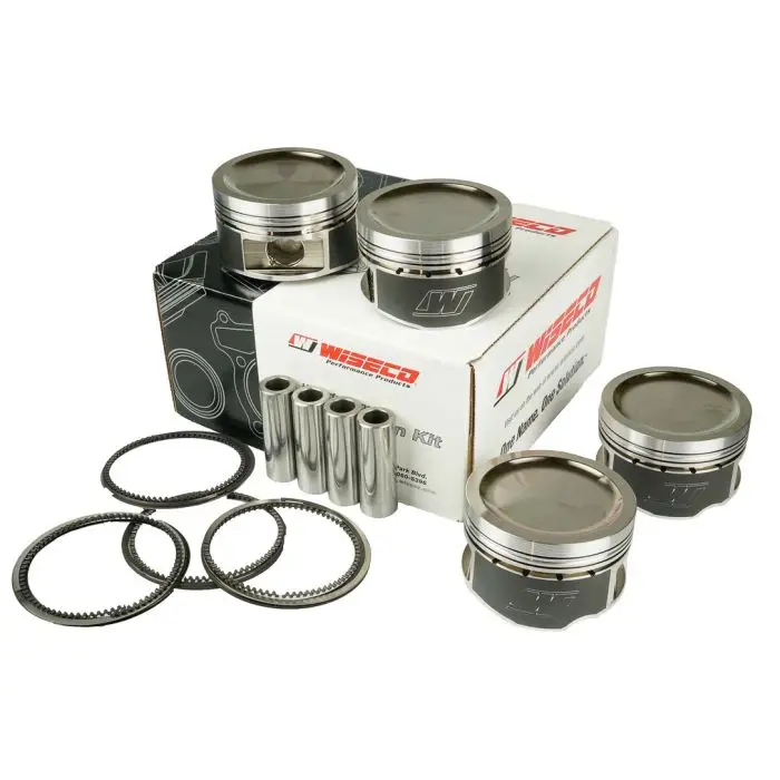 Cenově Výhodný Písty motoru Wiseco, Mitsubishi Eclipse DSM 2.0l 4G63 6-bolt 88-92 (86.00mm) Velikost +1.0mm, Kompresní poměr 8.3