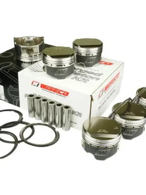 Vysoce Kvalitní Písty motoru Wiseco, Mitsubishi Lancer Evolution EVO 4 5 6 7 8 9 / 1400HD E85 Series (85.50mm) Velikost +0.50mm, Kompresní poměr 10.5