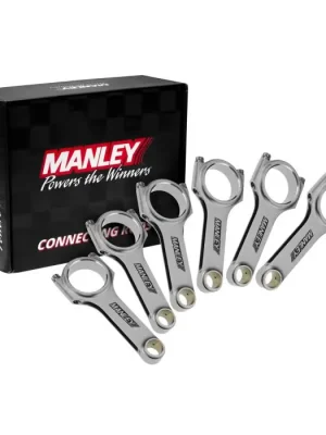 Ojnice Manley 14028-6 H-beam Nissan 2.6 Skyline RB25DE(T) / RB26DETT , Skyline 2.5 RB25DET Sezónní Sleva