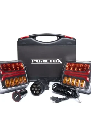 Magnetická Bezdrátová Sada LED Zadních Světel pro Přívěs Purelux Hit Sezóny
