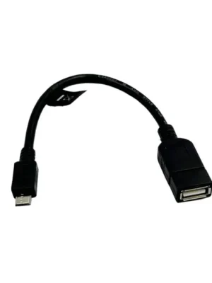 Cenově Výhodný Ecumaster Kabel AA0035 OTG USB 2.0 USB A gniazdo USB B micro wtyk 0,2m czarny