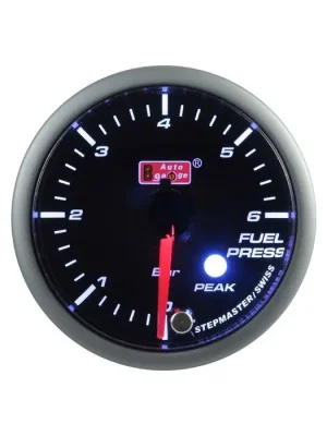 Budík Auto Gauge tlaku paliva Modrý Aktuální