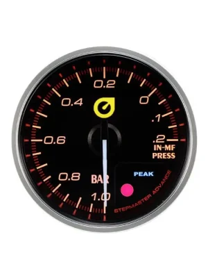 Budík podtlaku New Auto Gauge 60mm Oranžový Ověřený
