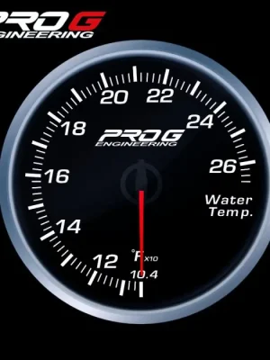 Horká Nabídka Budík teploty oleje °C Pro G Race Series RS, Bílý 52mm