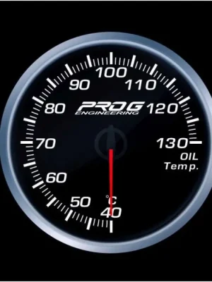 Budík teploty oleje °C Pro G Race Series RS, Bílý 52mm Originální