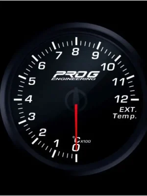 Budík EGT Pro G Race Series RC, teploty výfukových plynů EGT °C Bílý 52mm Aktuální