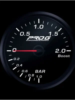 Nakupujte Hned Budík tlaku turba Pro G Race Series RC, 2 Bar Bílý 52mm