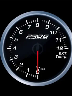 Budík EGT Pro G Race Series 2 RS, teploty výfukových plynů EGT °C Bílý 60mm Ověřený