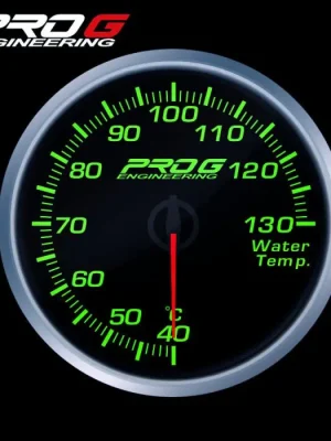 Časově Omezené Budík teploty oleje °C Pro G Race Series 2 RS, Zelený 52mm