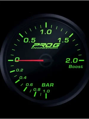 Nejlepší Cena Budík tlaku turba Pro G Race Series 2 RC, 2 Bar Zelený 52mm