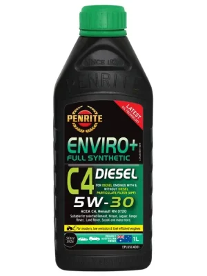 Vrácení Zdarma Motorový olej Penrite Enviro + C4 5W-30 Full Synthetic 1L