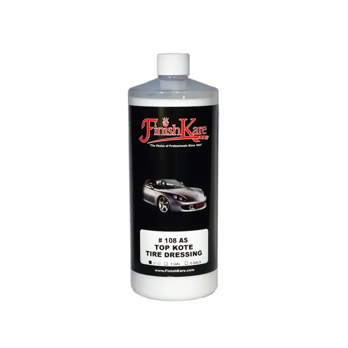 Jen Po Omezenou Doba FINISH KARE 108 Top Kote Anti Static Tire Dressing 916ml