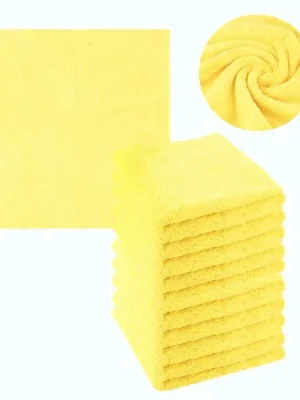Koupit Online Thick microfiber cloths for lapping QD waxes 40x40cm 550g/m2 Seamless - 10 pcs