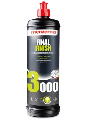 Novinka Menzerna Final Finish 3000 - 1l Lehce brusná leštící pasta pro finální úpravu FF3000